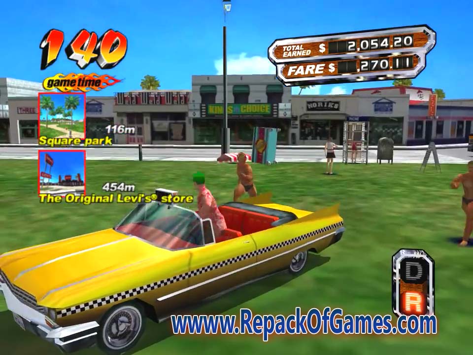 Crazy Taxi 3 High Roller PC Game